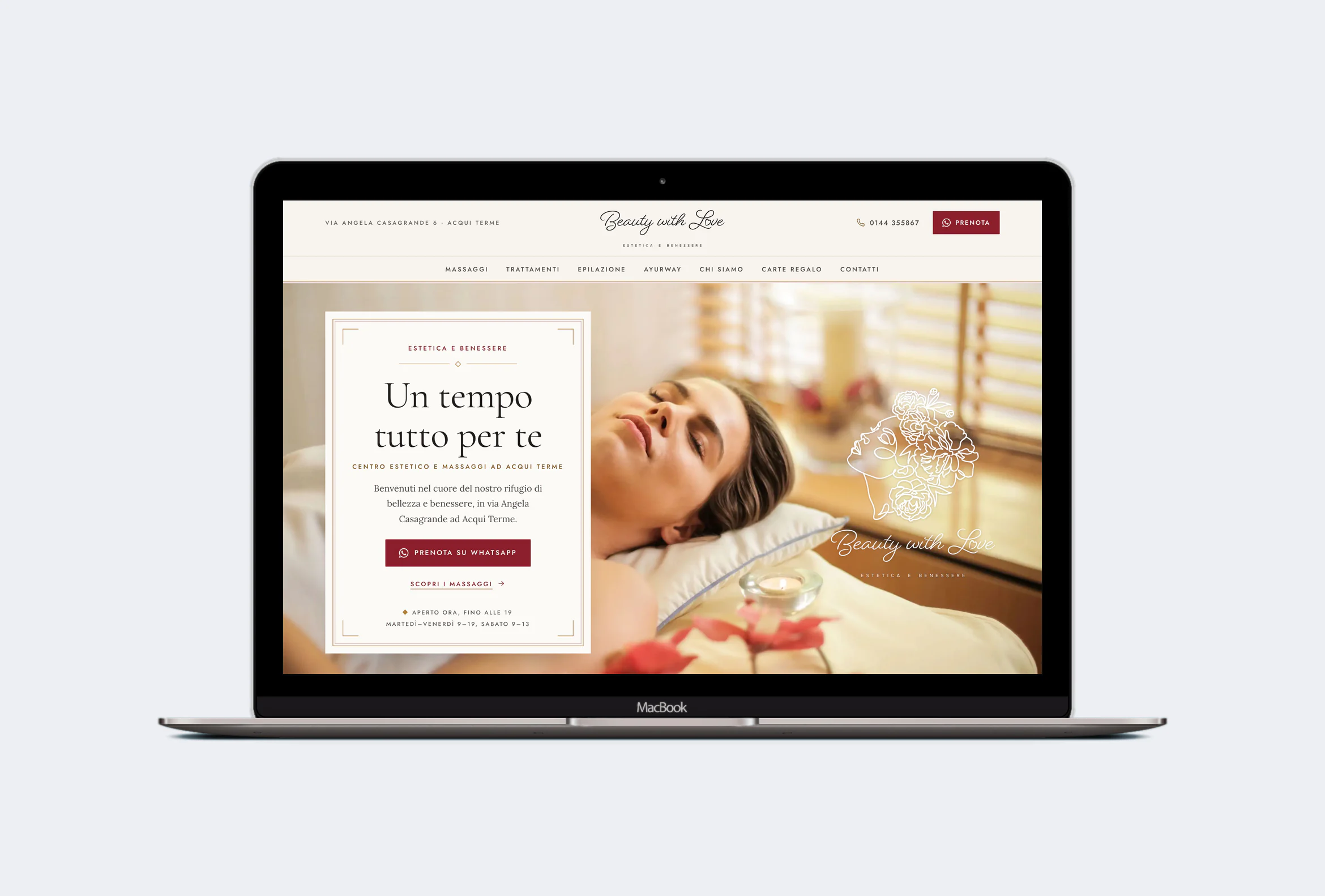 Il sito di Beauty with Love (immagine 1 di 6)