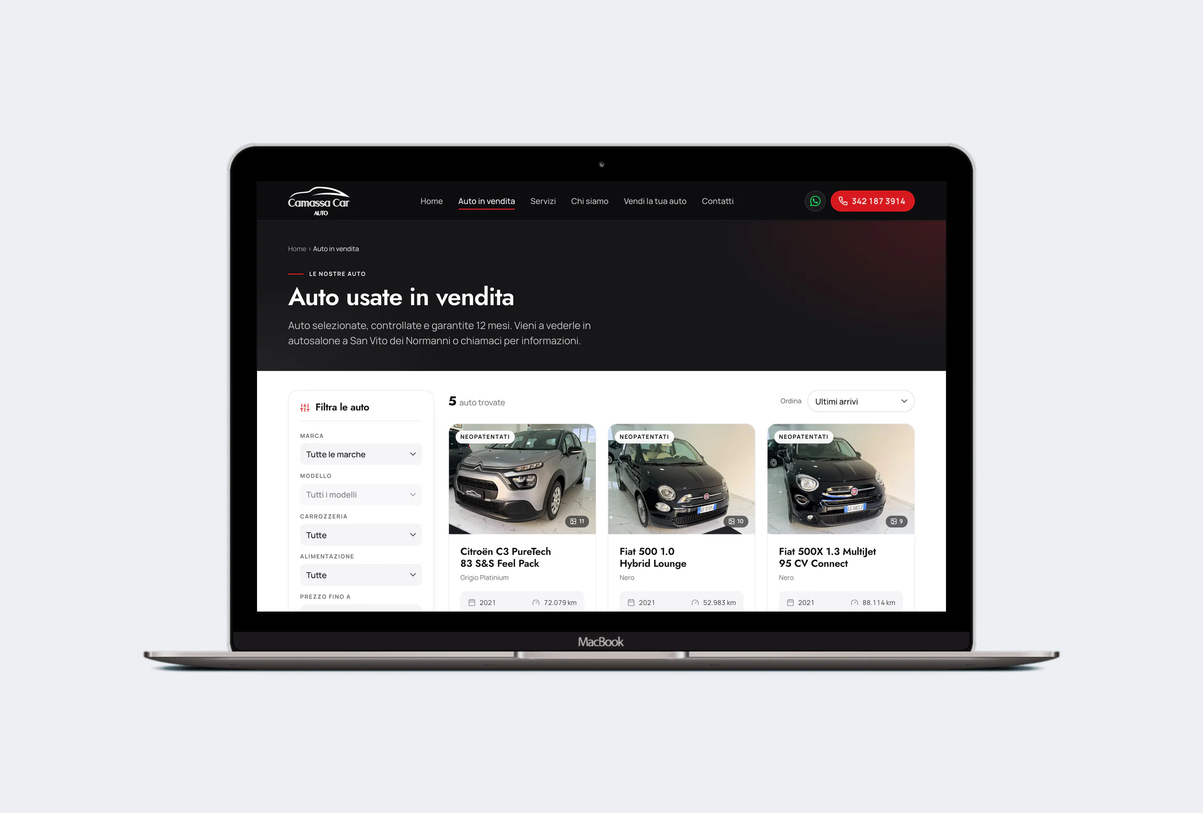 Camassa Car