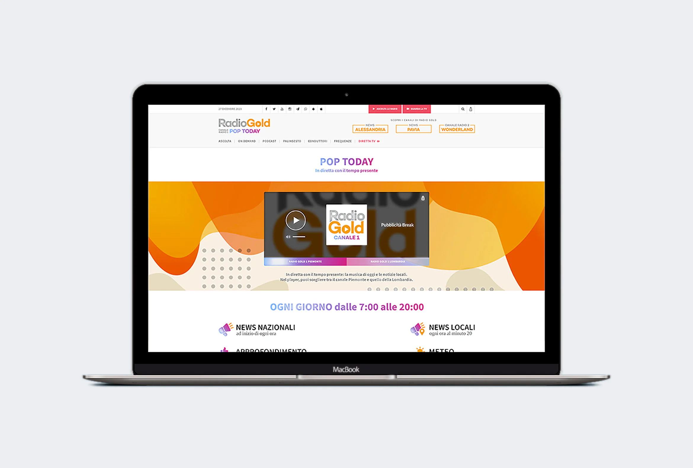 Radio Gold Redesign