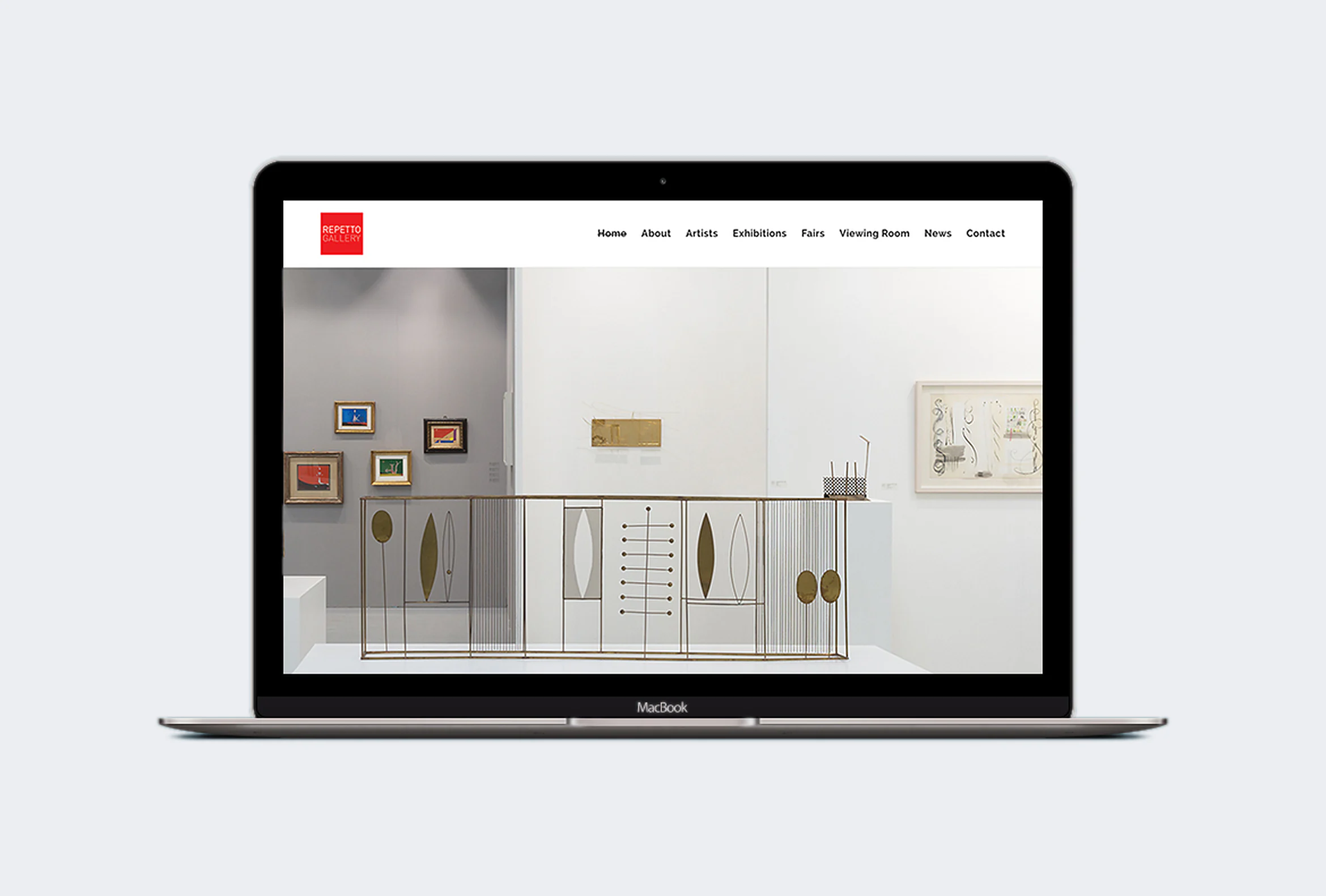 Repetto Gallery Redesign